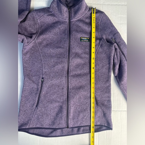 LL Bean Sweater Women's S Reg Fleece Full-Zip Jacket Gorpcore - Picture 3 of 8